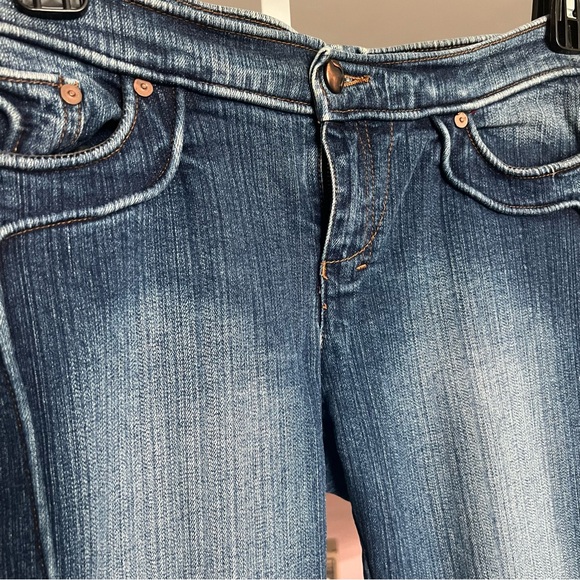 Vintage Joe’s Jeans ‘Streaky’ SZ 28 Faded Western Y2K Boho Mid Rise Retro - Picture 4 of 11